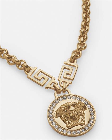 crystal la medusa greca necklace